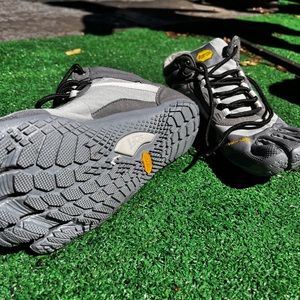 Vibram grey shoes